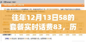 揭秘，歷年12月13日58元套餐實(shí)時(shí)話費(fèi)背后的秘密，竟達(dá)83元！