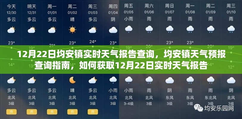 均安鎮(zhèn)天氣預報查詢指南，如何獲取實時天氣報告（以12月22日為例）