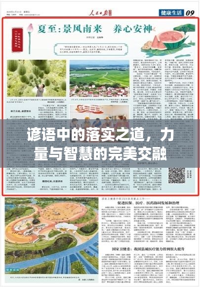 諺語(yǔ)中的落實(shí)之道，力量與智慧的完美交融