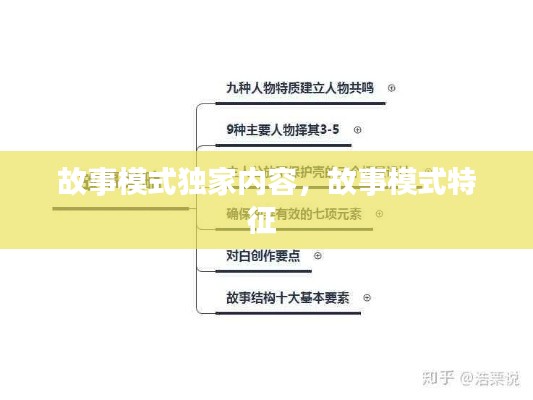 故事模式獨(dú)家內(nèi)容，故事模式特征 
