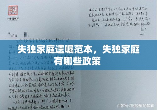 失獨家庭遺囑范本，失獨家庭有哪些政策 