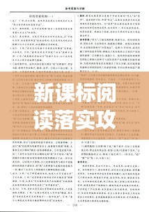 新課標(biāo)閱讀落實(shí)攻略