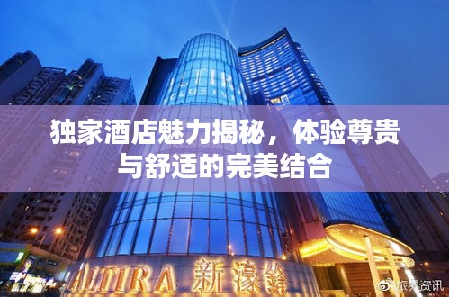 獨(dú)家酒店魅力揭秘，體驗(yàn)尊貴與舒適的完美結(jié)合