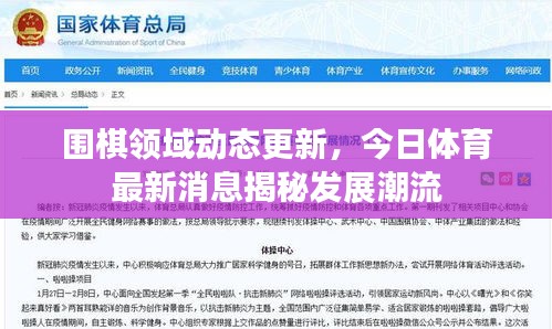 圍棋領(lǐng)域動(dòng)態(tài)更新，今日體育最新消息揭秘發(fā)展潮流