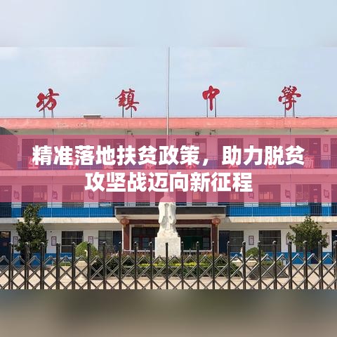 精準(zhǔn)落地扶貧政策，助力脫貧攻堅戰(zhàn)邁向新征程